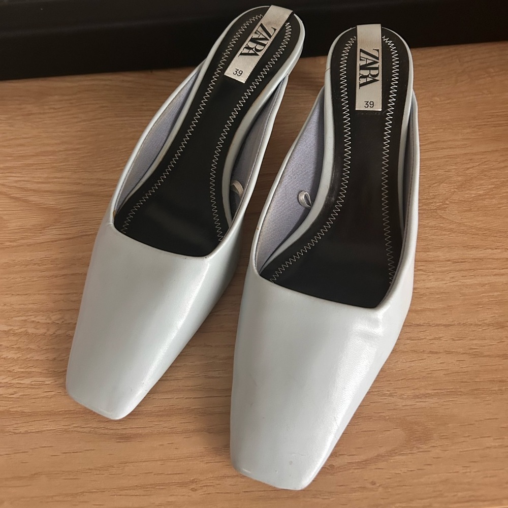 Zara mule small heel